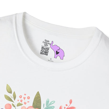 Booktrovert (Floral) Adult T-shirt