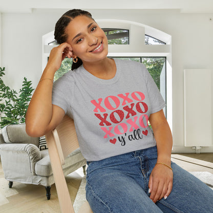 XOXO Y'all Adult Unisex Tshirt