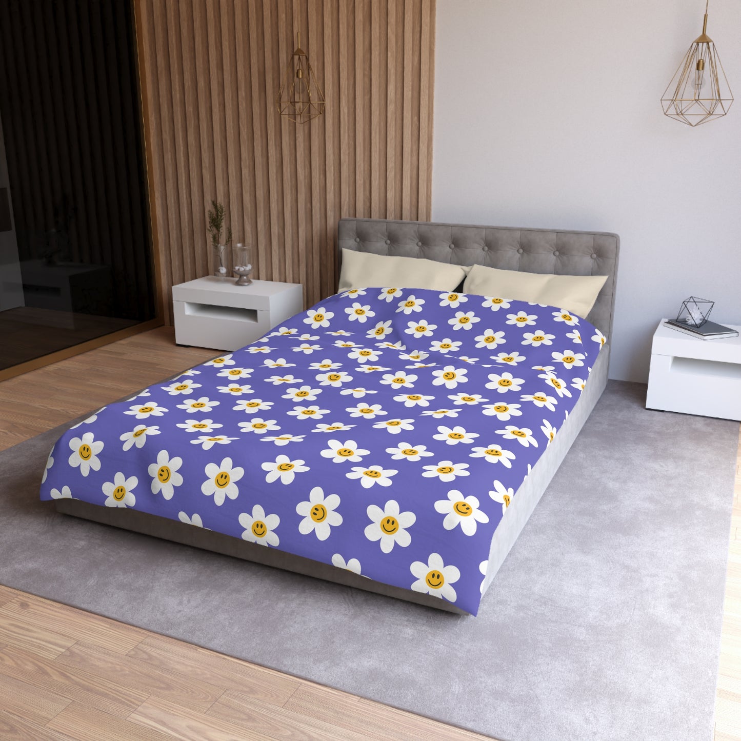 Daisy Grins Microfiber Duvet Cover