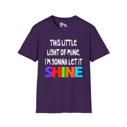 This Little Light of Mine I'm Gonna Let It Shine Adult T-shirt