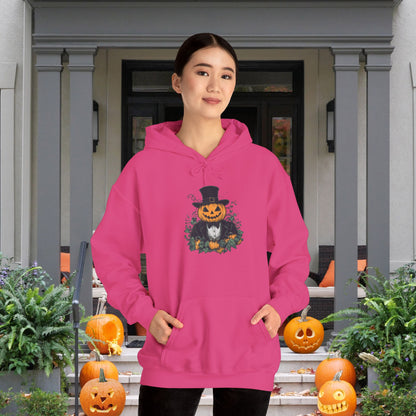 Halloween Pumpkin Man Heavy Blend™ Hooded Sweatshirt