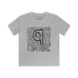 I Am Nine Typography Youth Softstyle Tee
