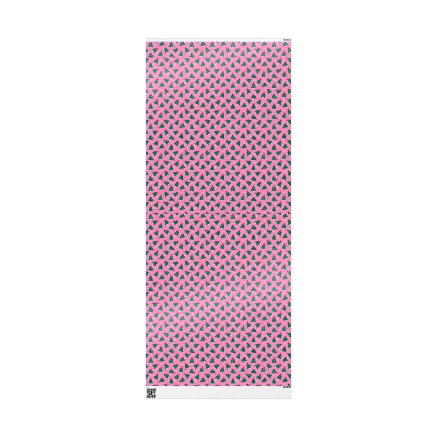 Jolly Pink Woods Wrapping Paper