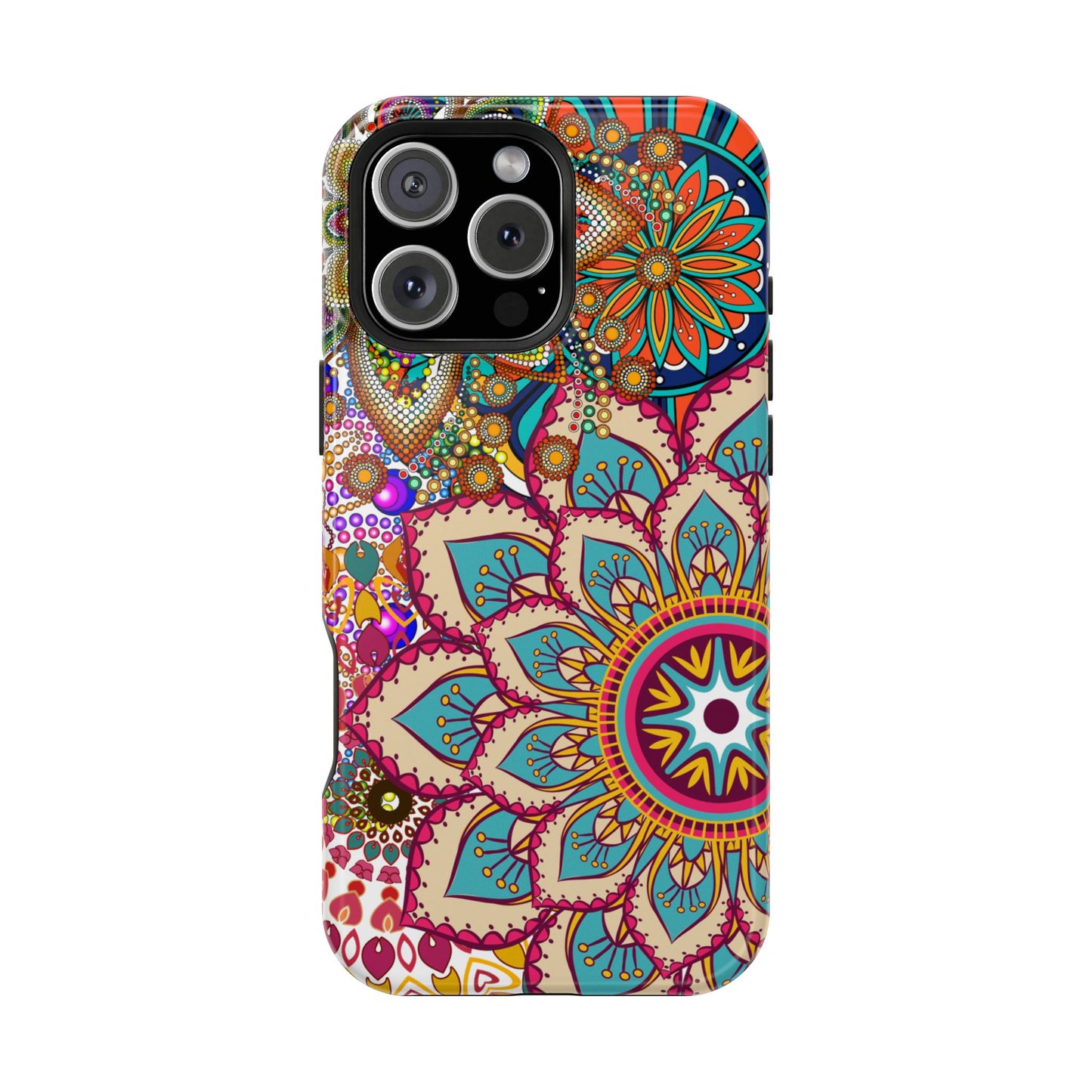 Colorful Mandala MagSafe® Compatible Tough Case for iPhone