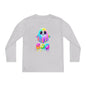 Neon Ghostly Boo Youth Long Sleeve Tee