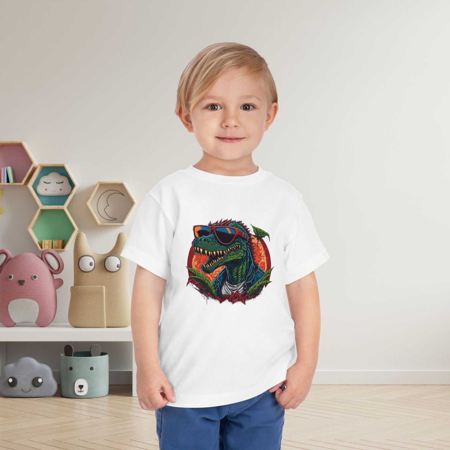Cool Dinosaur Toddler Tee