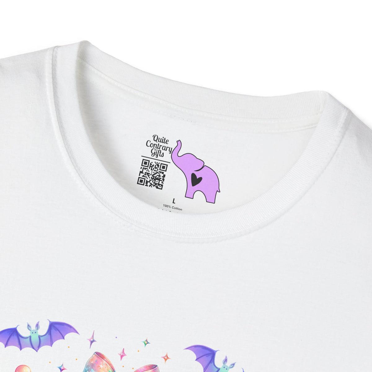 Haunted in Pastels Adult T-shirt