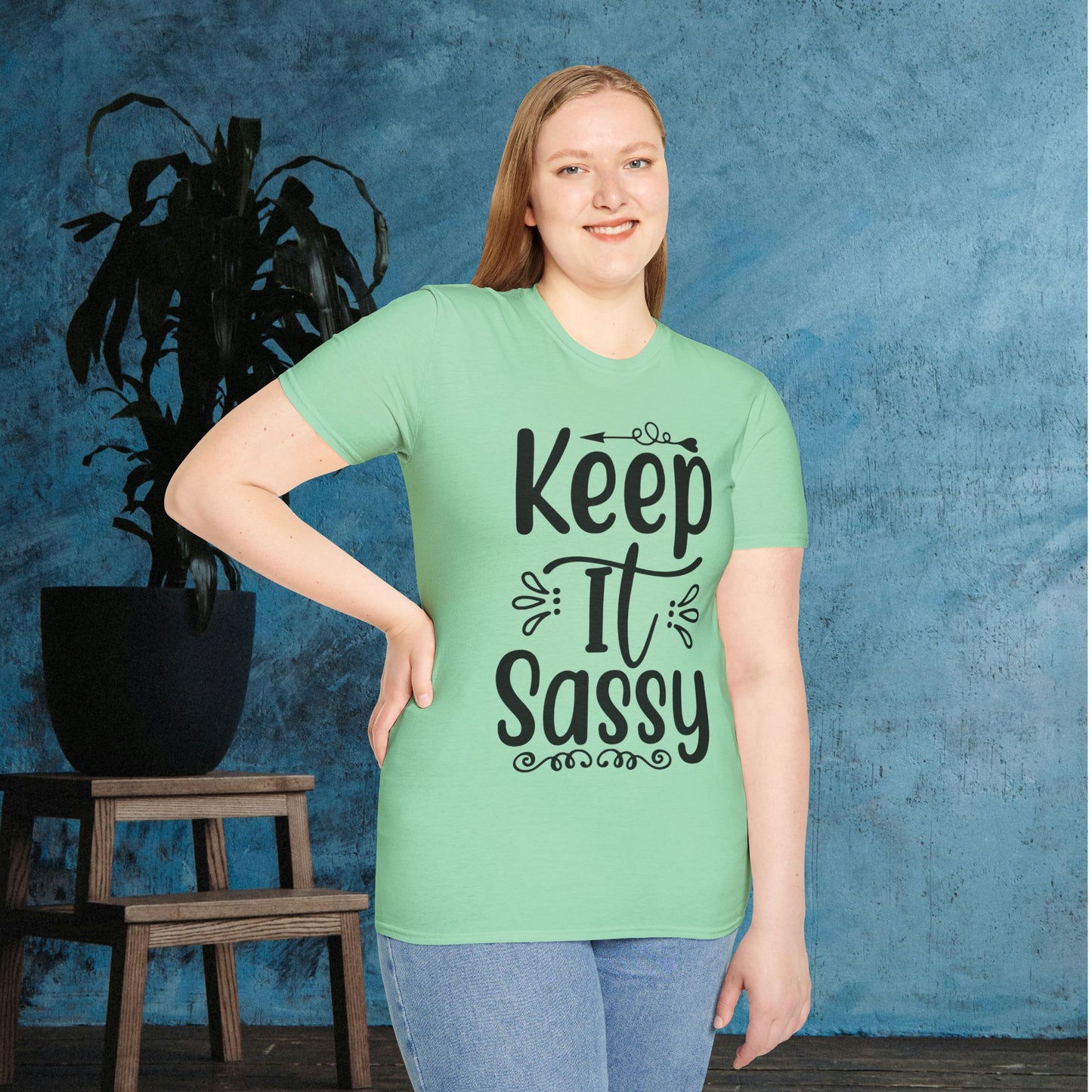 Keep It Sassy Adult T-shirt