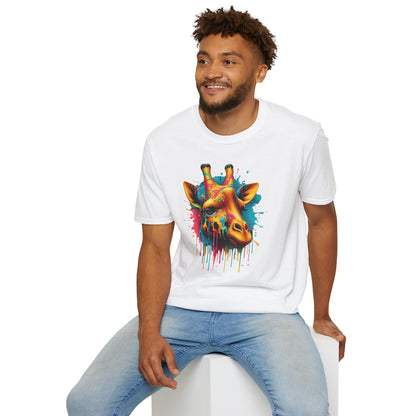 Colorful Giraffe T-shirt