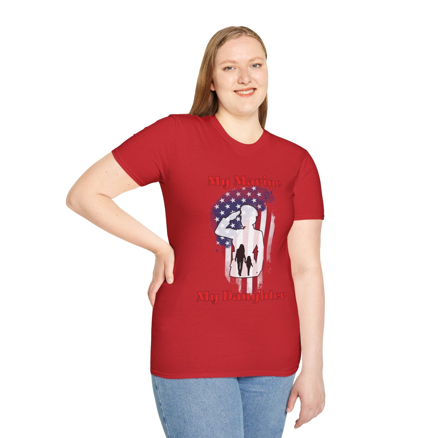 My Marine My Daughter (Mom) T-shirt