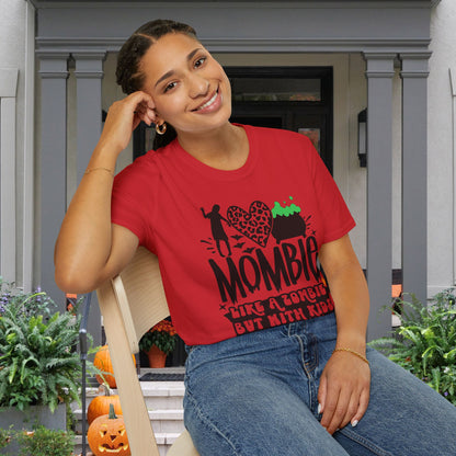 Mombie Like A Zombie But With Kids Adult T-shirt