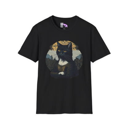 Meow Lisa Adult T-shirt