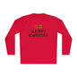 Happy Kwanzaa (Kinara) Adult Long Sleeve Tee