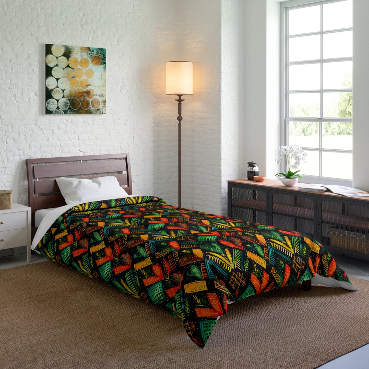 Kujichagulia Waves Comforter