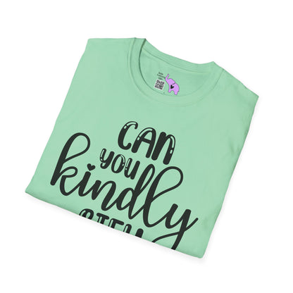 Can You Kindly STFU Adult T-shirt