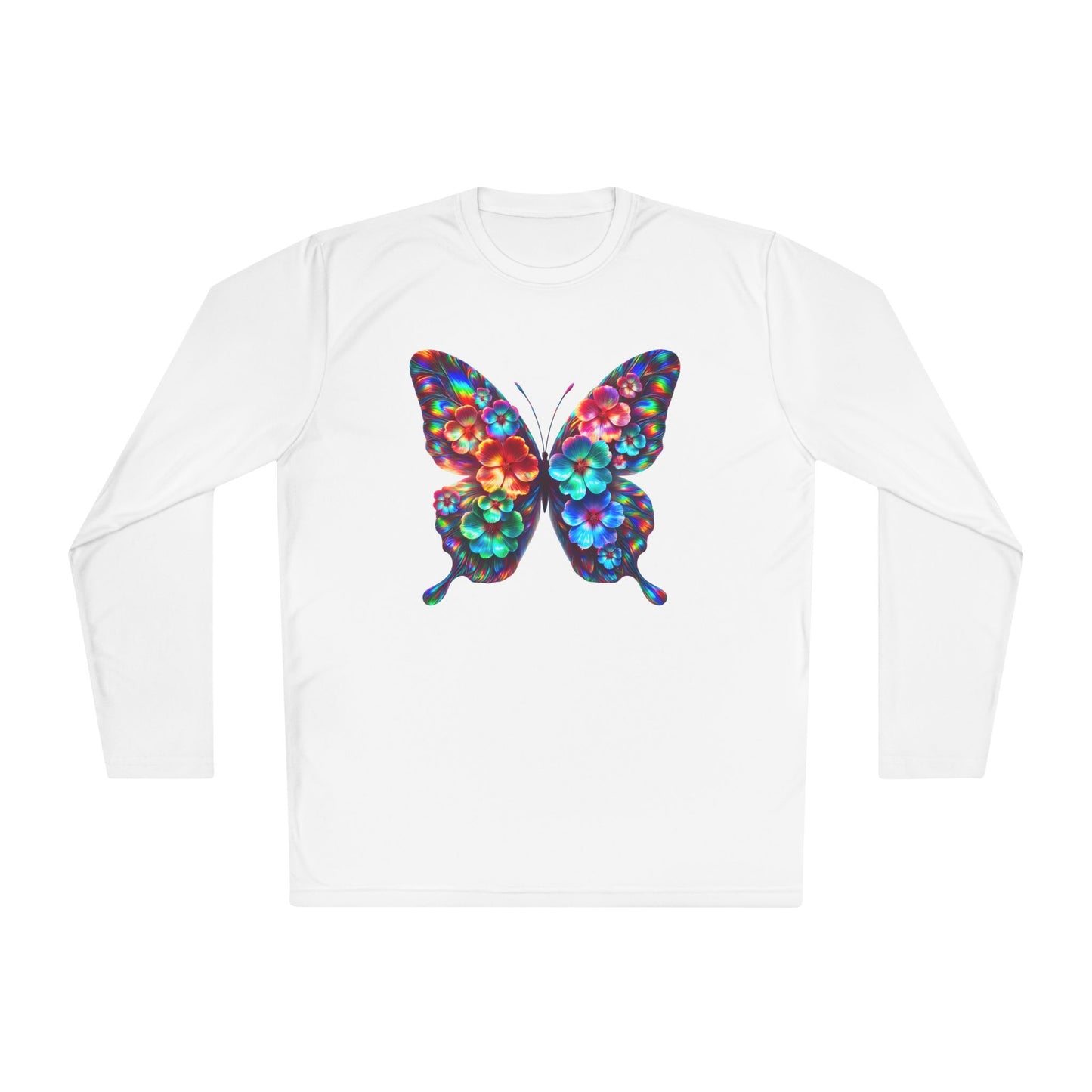 Neon Bloomfly Adult Long Sleeve Tee