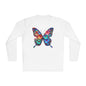 Neon Bloomfly Adult Long Sleeve Tee