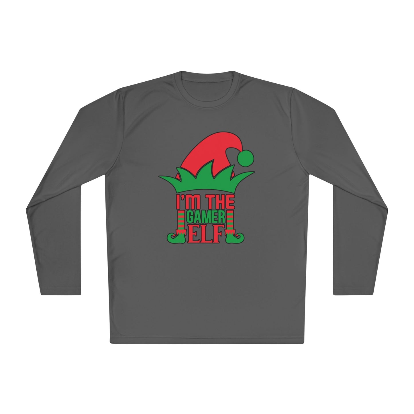 I'm The Boss Elf Adult Long Sleeve Tee