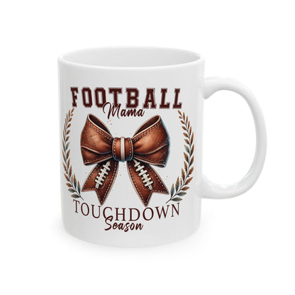 Football Mom Ceramic Mug, (11oz, 15oz)