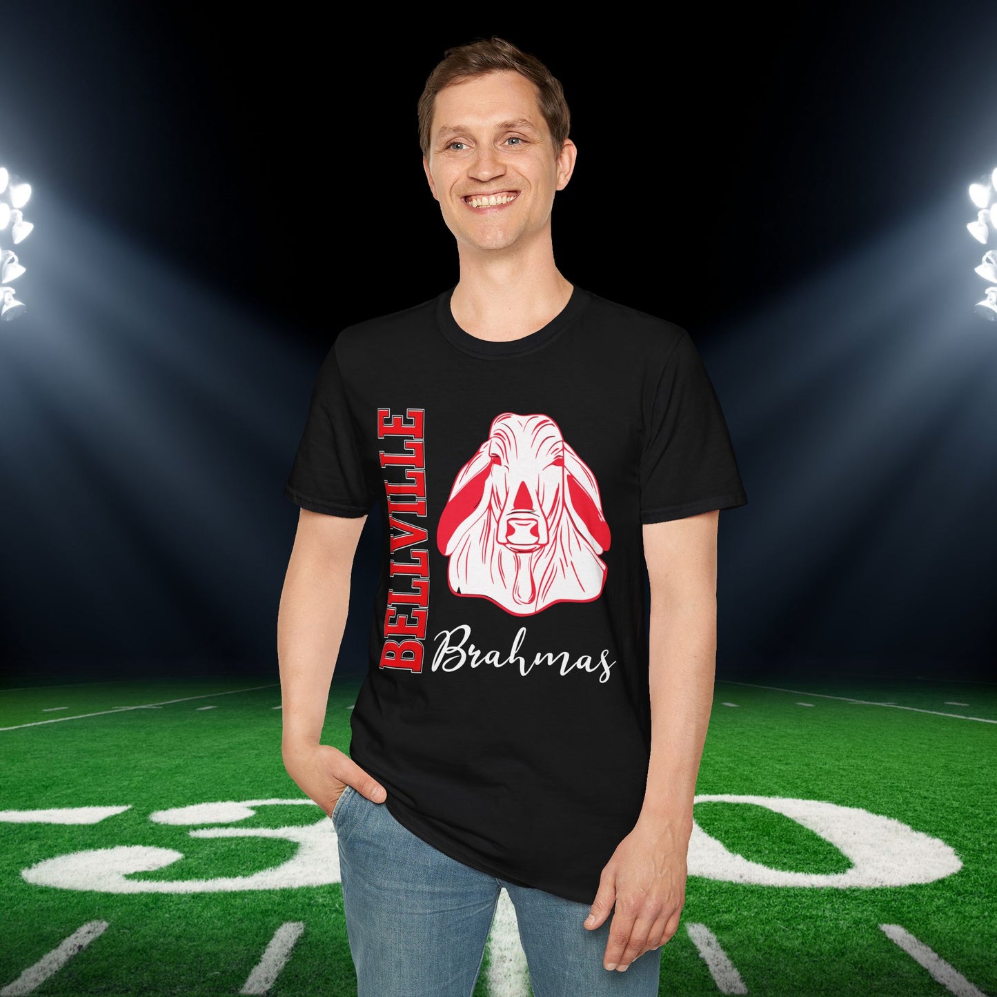Bellville Vertical Fury Adult T-shirt