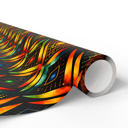 Legacy Lines Kwanzaa Wrapping Paper