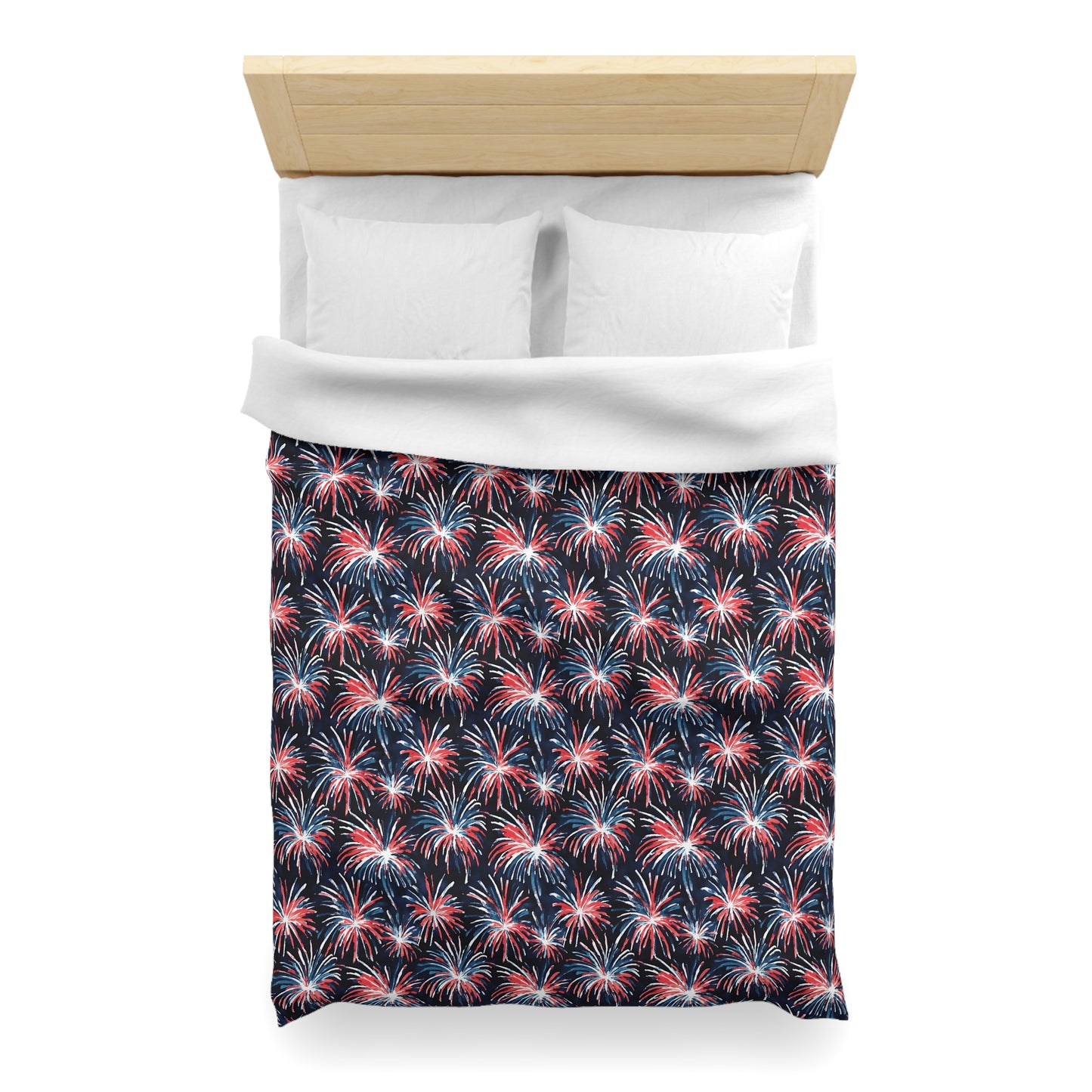 Rocket's Red Glare Microfiber Duvet Cover