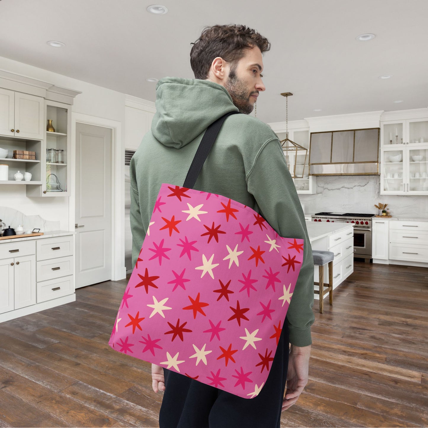 Love Sparks Canvas Tote Bag