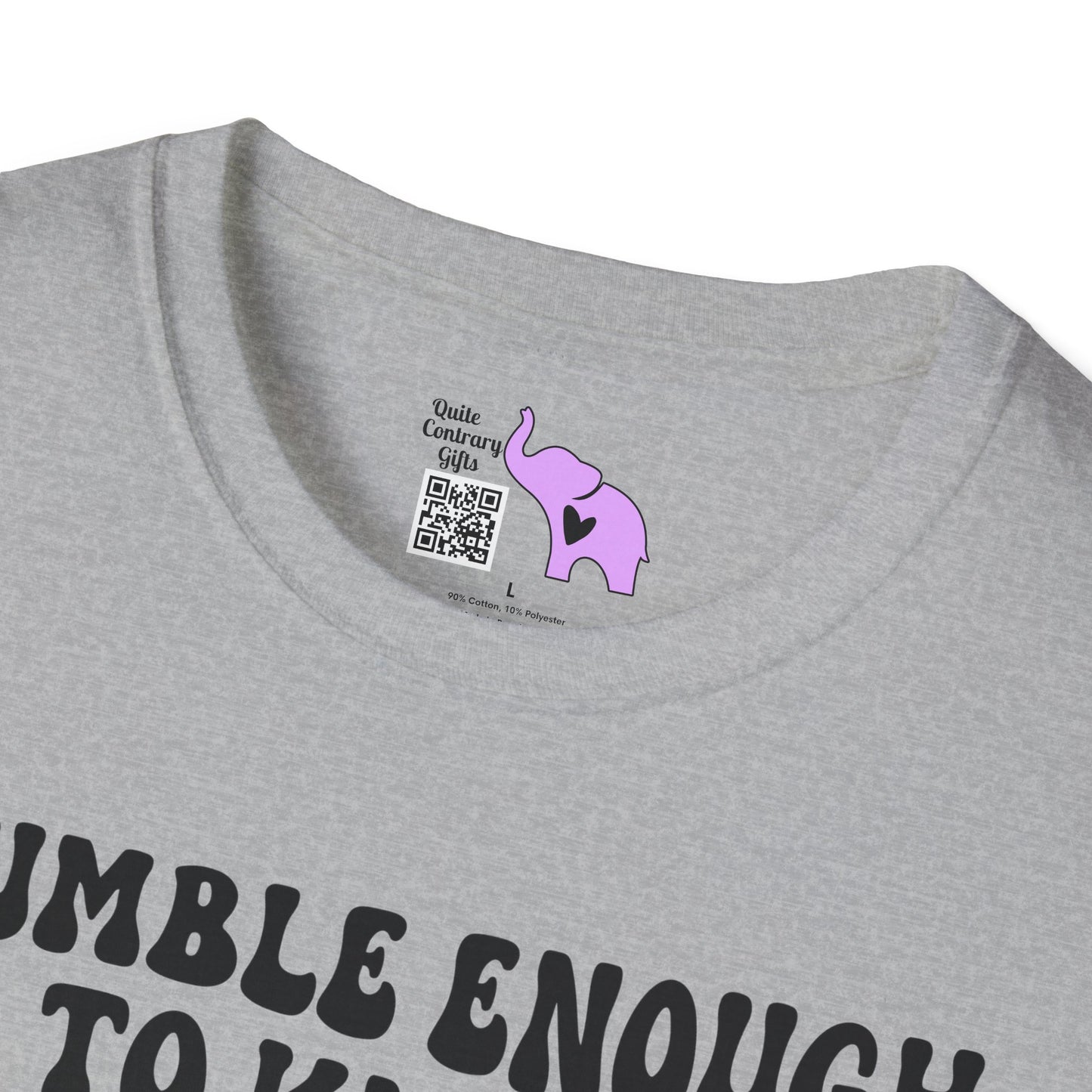 Humble Enough To Know I'm Replaceable... Adult T-shirt