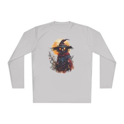 Halloween Scarecrow Adult Long Sleeve Tee