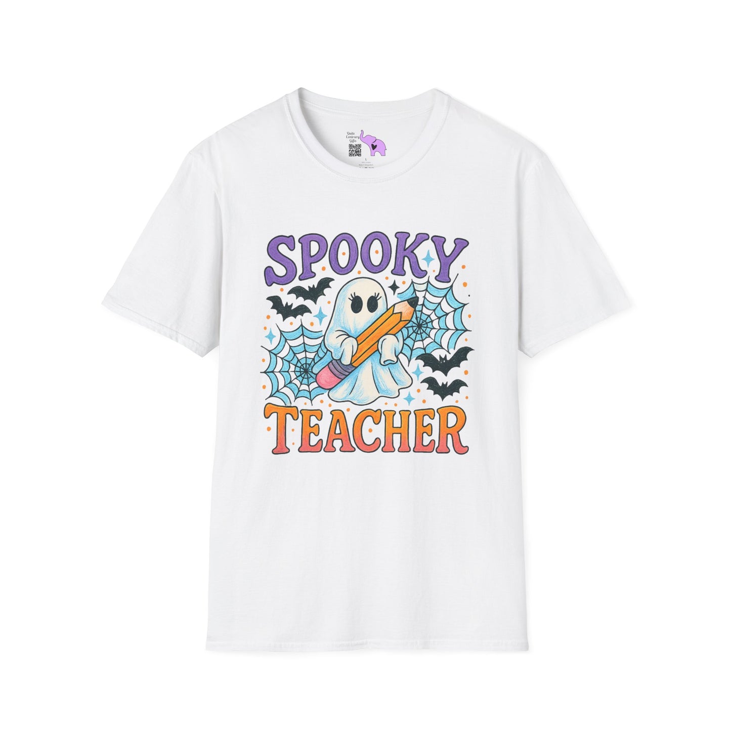 Spooky Teacher Adult T-shirt