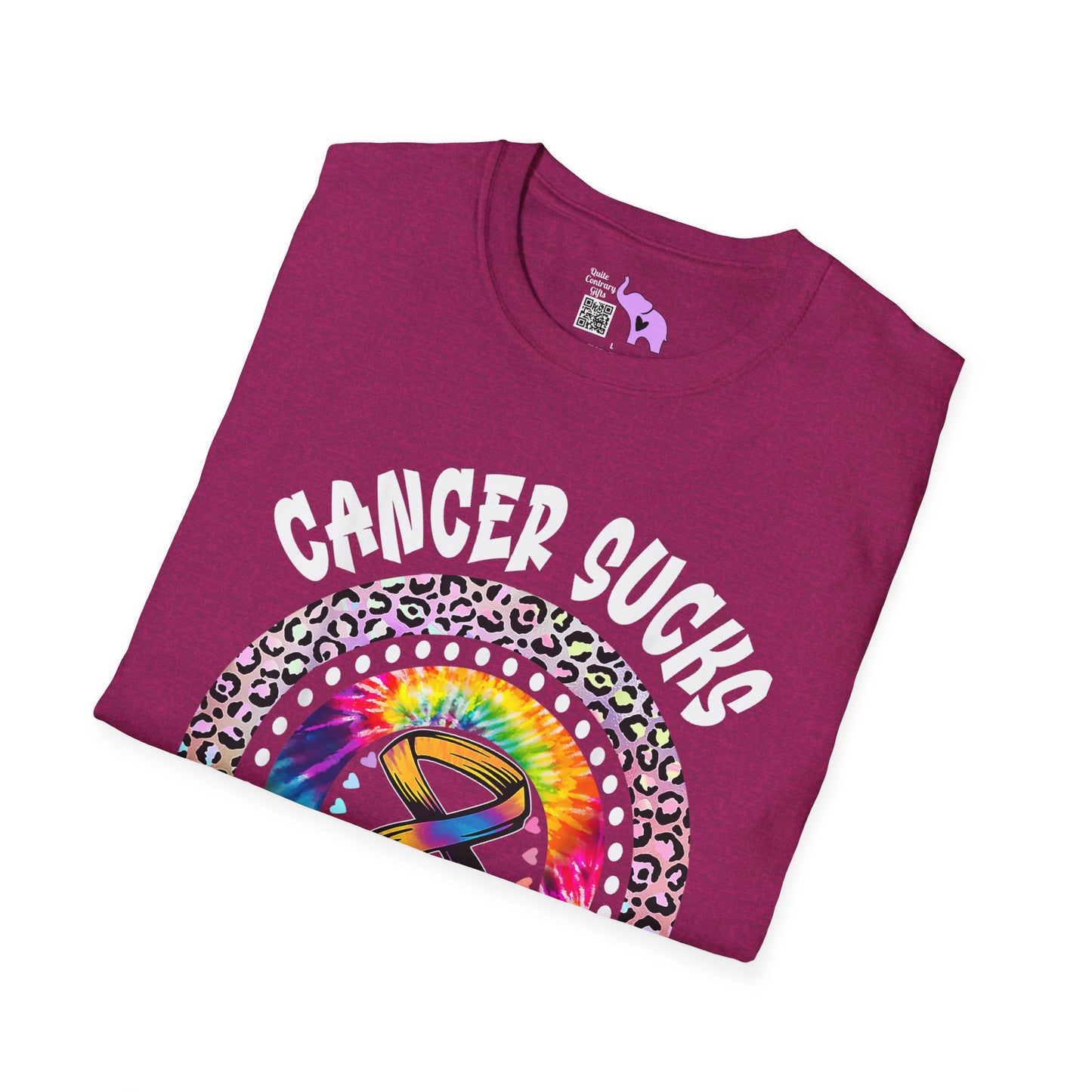 Fight Cancer in All Colors 18 Adult T-shirt