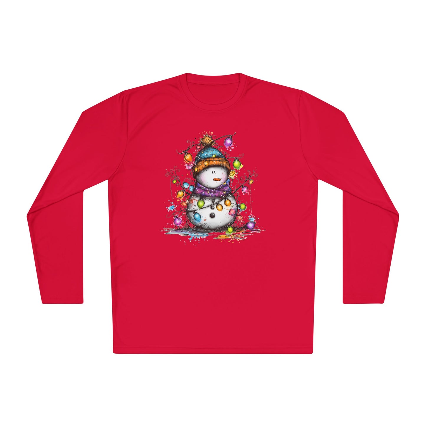 Frosty, But Frazzled Adult Long Sleeve Tee