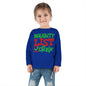 Naughty List Crew Toddler Long Sleeve Tee