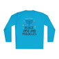 Hanukkah Peace Love & Miracles 1 Adult Long Sleeve Tee