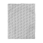 Grunge Scribbles Microfiber Duvet Cover
