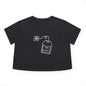 Tea Shirt Women's Flowy Cropped Tee