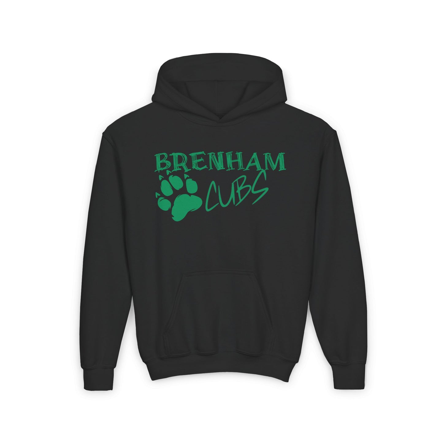 Brenham Cubs w/Claws Youth Heavy Blend Hoodie