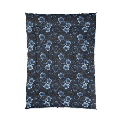Midnight Blossoms Comforter