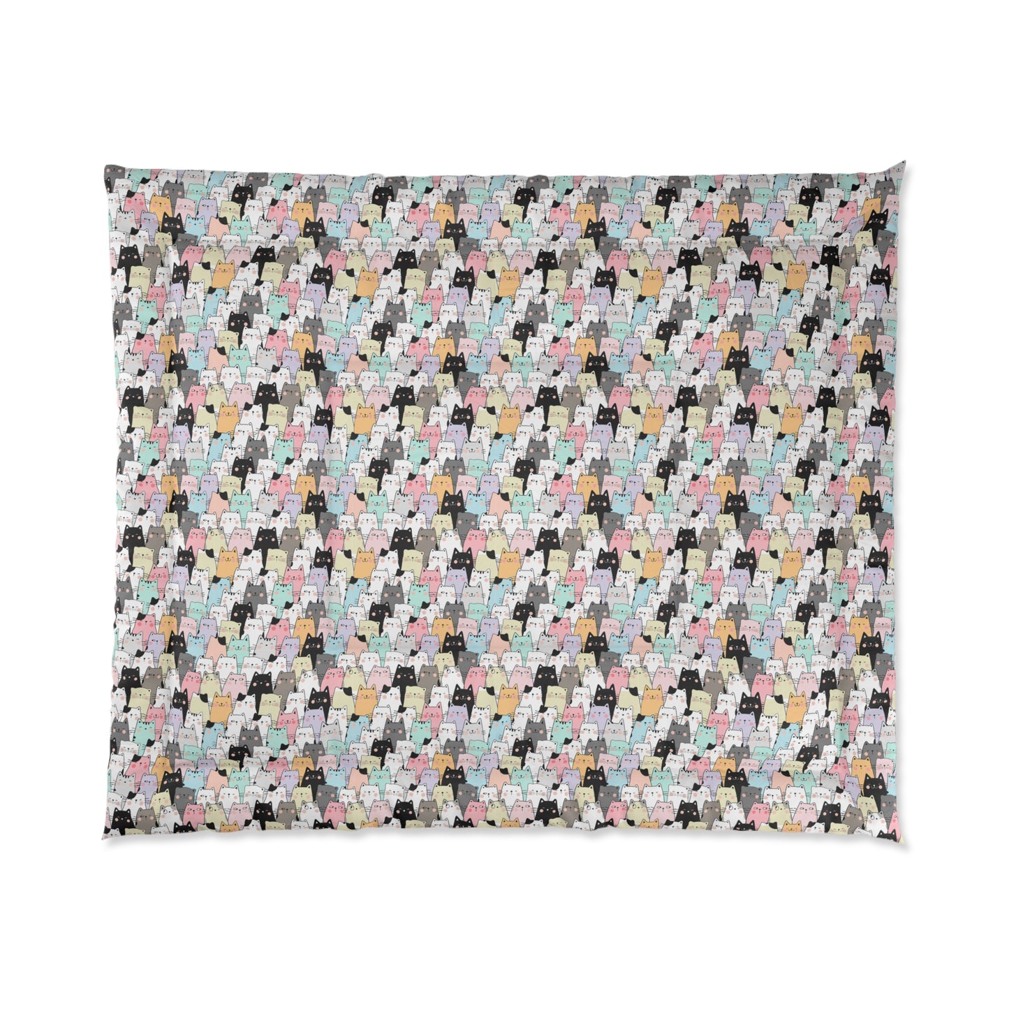 Cartoon Cats Comforter