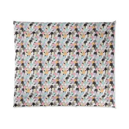 Cartoon Cats Comforter