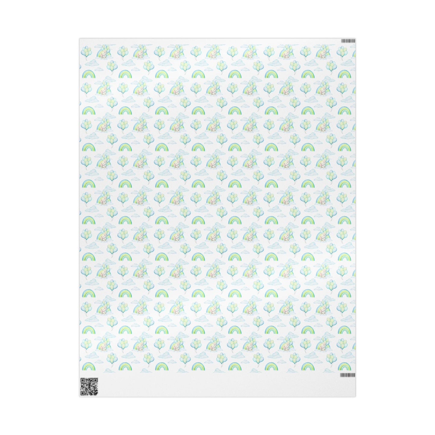 Elephant in the Clouds Wrapping Paper