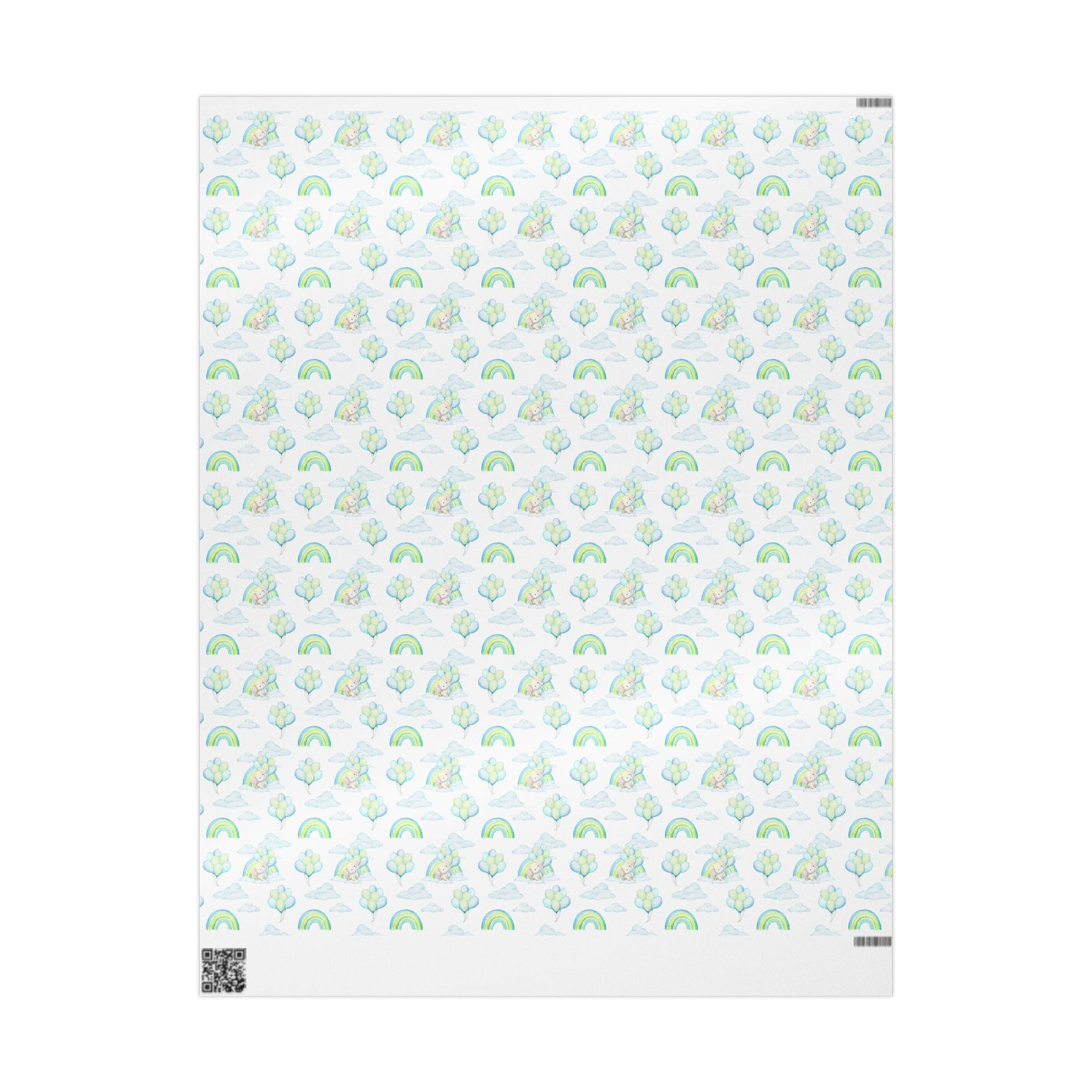 Elephant in the Clouds Wrapping Paper