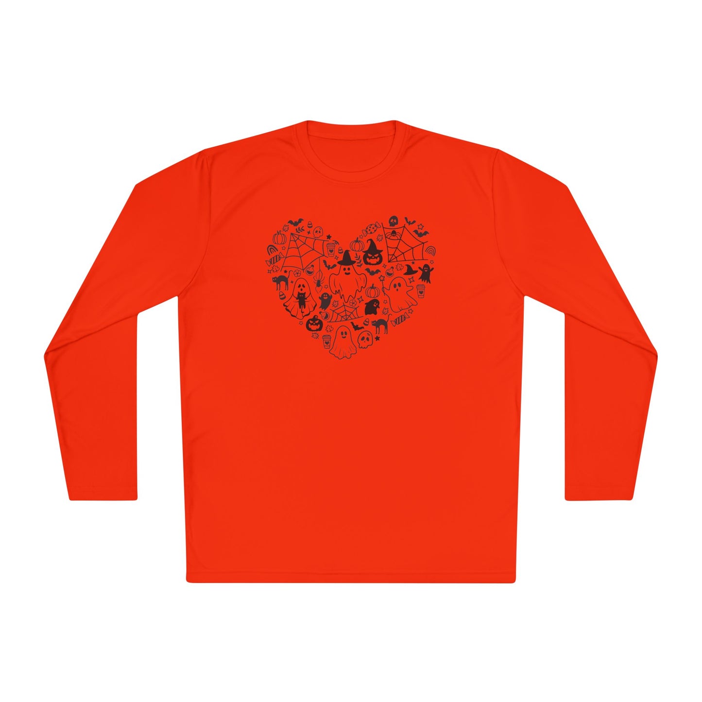 Halloween Love Adult Long Sleeve Tee