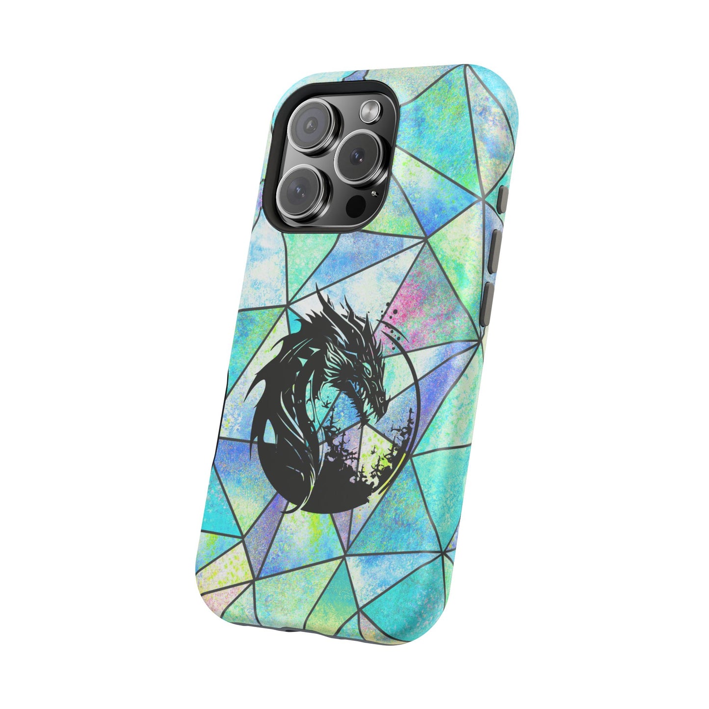 Dragon Silhouette MagSafe® Compatible Tough Case for iPhone