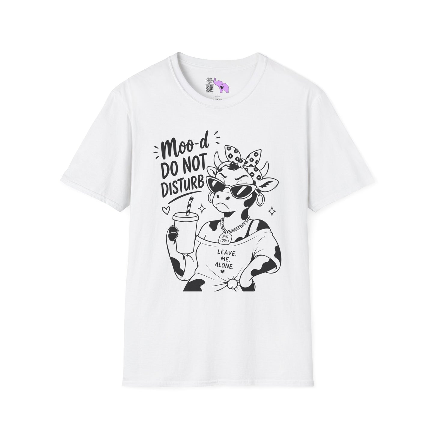 Moo-d: Do Not Disturb Given Adult T-shirt