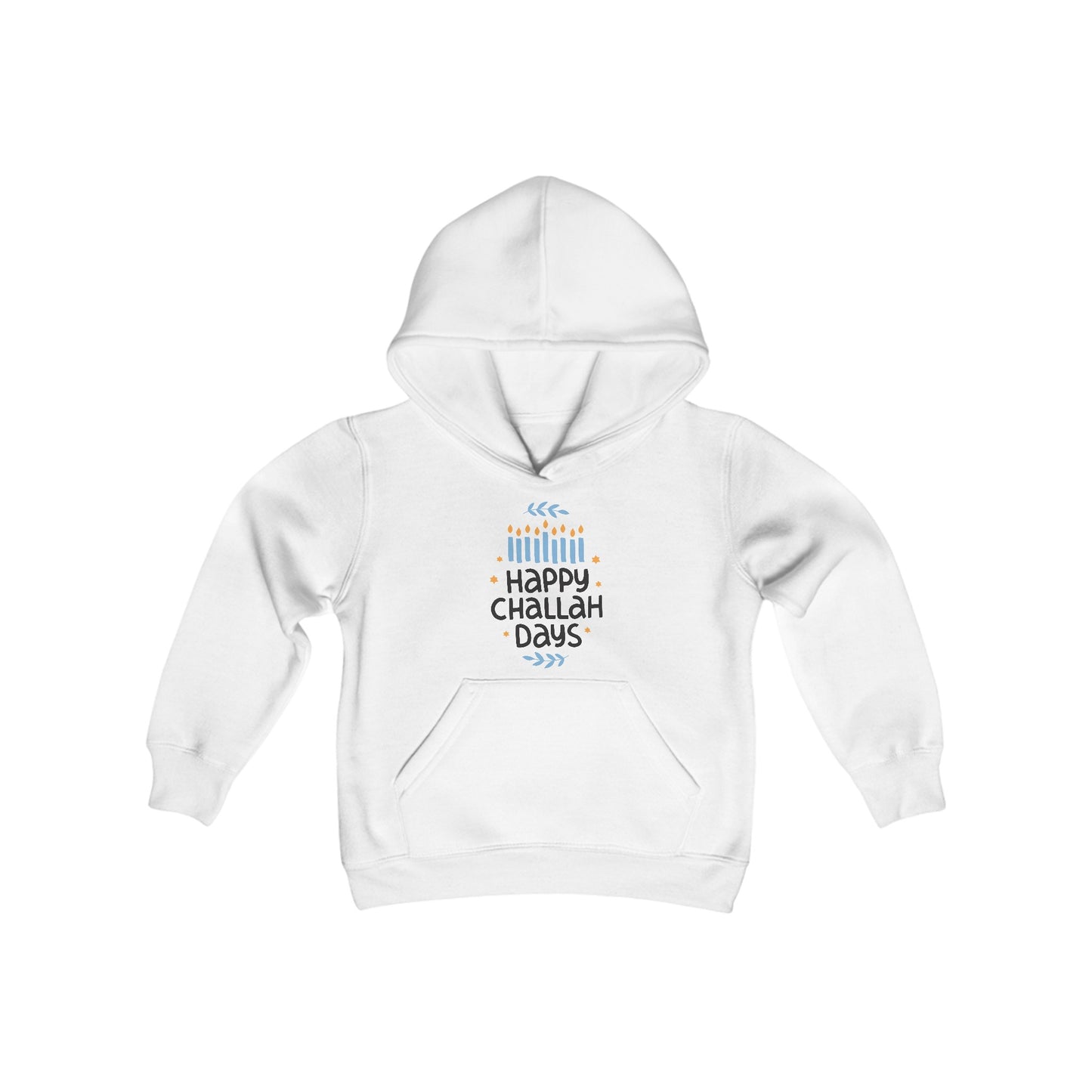 Happy Challah Days Youth Hoodie