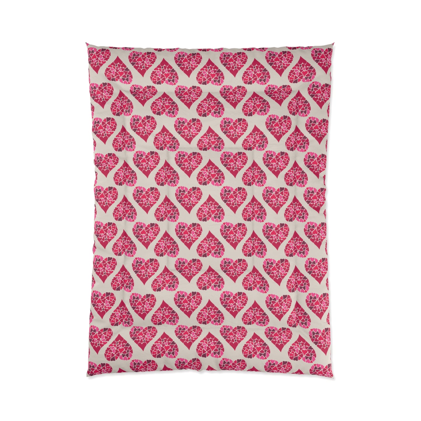 Simple Hearts Comforter