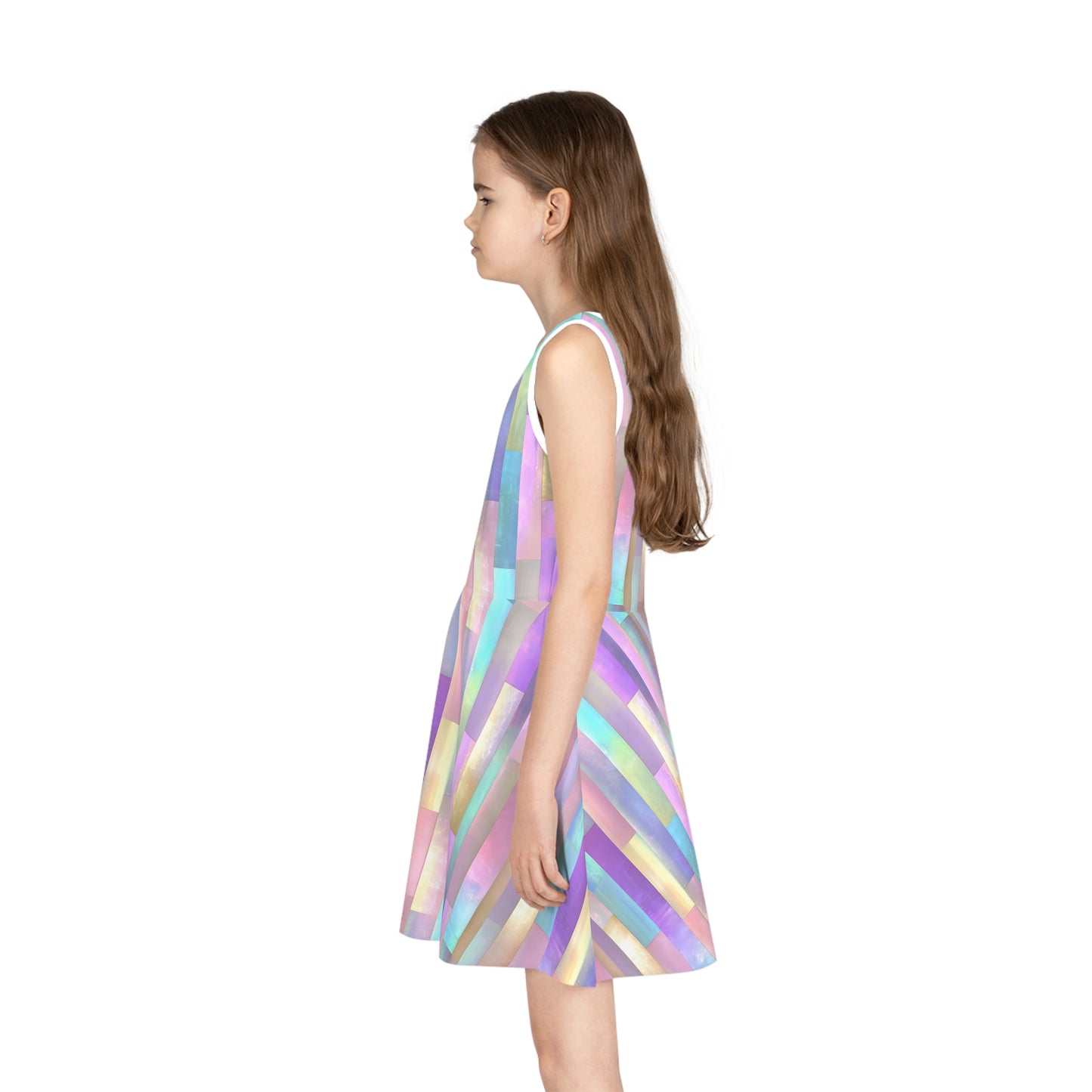 Enchanted Mosaic Girls' Sleeveless Sundress