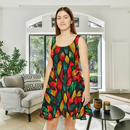 Festival Fire Women's Skater Dress