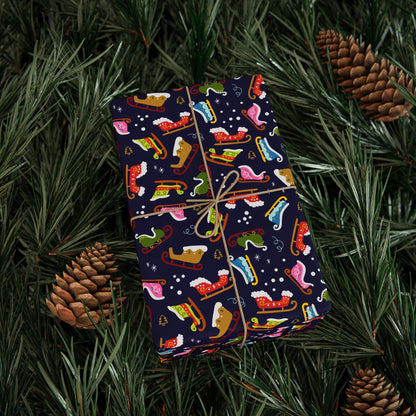 Sleigh All Day Wrapping Paper